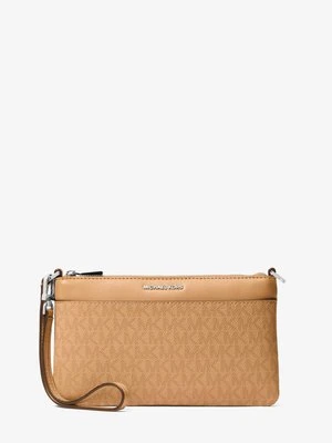 Średnia torebka Jet Set na nadgarstek z charakterystycznym logo z odpinanym paskiem MICHAEL Michael Kors