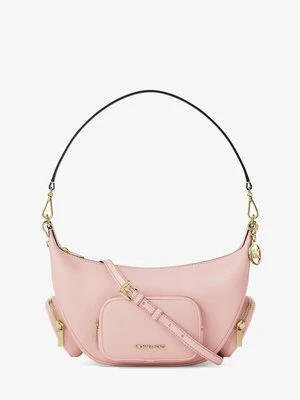 Średnia torebka na ramię Merritt ze skóry groszkowej z odpinanym paskiem Michael Kors Outlet