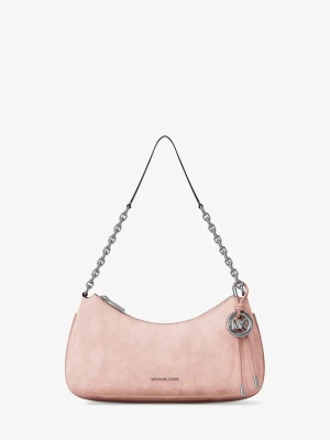 Średnia torebka Nolita z nubuku z łańcuszkiem Michael Kors PRZYDYMIONY RÓŻ (Różowy)