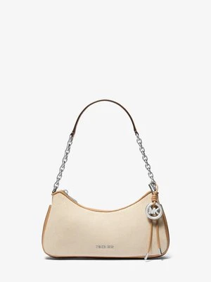 Średnia torebka Nolita z płótna z mieszanki bawełny z łańcuszkiem MICHAEL Michael Kors