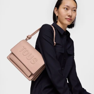 Średnia Torebka Przez Ramię Tous La Rue New Audree W Kolorze Taupe - Tous