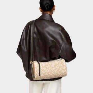 Średnia Torebka Przez Ramię W Kolorze Piaskowym Tous Kaos Icon - Tous