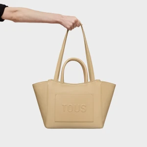 Średnia Torebka Tous Brenda City W Kolorze Piaskowym - Tous