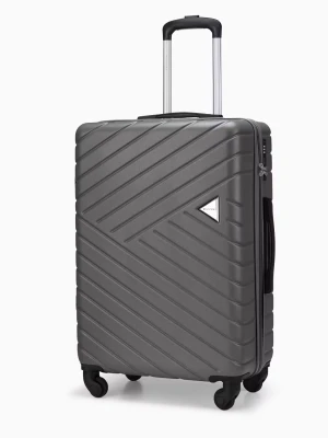 Średnia walizka na kółkach antracytowa Puccini