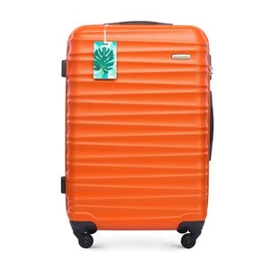 Średnia walizka z zawieszką pomarańczowa Wittchen