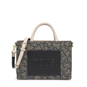 Średniej Wielkości Czarna Torba Na Zakupy Z Kolekcji Amaya Kaos Icon - Tous