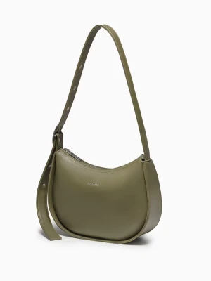 Średniej wielkości torebka damska oliwkowa Puccini