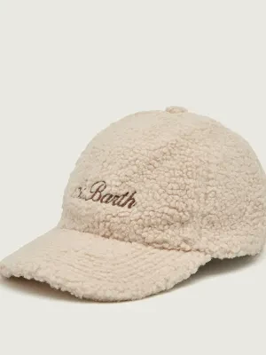 ST.Barth Bejsbolówka TEDDY | shearling