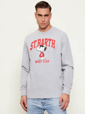 ST.Barth Bluza SOHO N SAINT BARTH X PEANUTS | Regular Fit szary