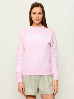ST.Barth Bluza STARDUST | Regular Fit pudrowy róż