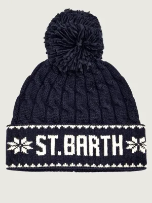 ST.Barth Czapka WILHELM P | z dodatkiem wełny i kaszmiru