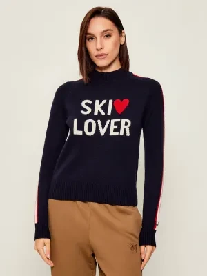 ST.Barth Półgolf PEAK | Regular Fit | z dodatkiem wełny i kaszmiru