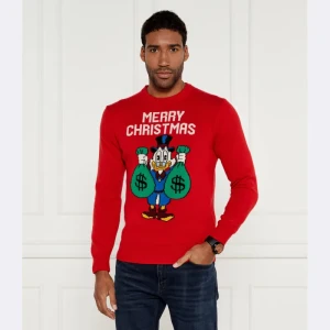 ST.Barth Sweter HERON ST. BARTH x DISNEY | Regular Fit | z dodatkiem wełny i kaszmiru