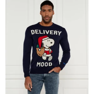 ST.Barth Sweter Heron ST. BARTH X PEANUTS | Regular Fit | z dodatkiem wełny i kaszmiru