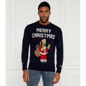 ST.Barth Sweter Heron ST. BARTH X THE SIMPSONS | Regular Fit | z dodatkiem wełny i kaszmiru