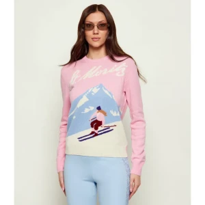 ST.Barth Sweter NEW QUEEN C | ST.Barth x St. Moritz | Slim Fit | z dodatkiem wełny i kaszmiru