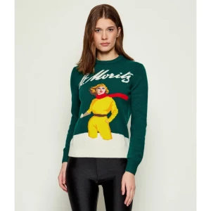 ST.Barth Sweter NEW QUEEN C | ST.Barth x St. Moritz | Slim Fit | z dodatkiem wełny i kaszmiru
