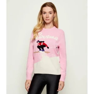 ST.Barth Sweter NEW QUEEN C | ST.Barth x St. Moritz | Slim Fit | z dodatkiem wełny i kaszmiru