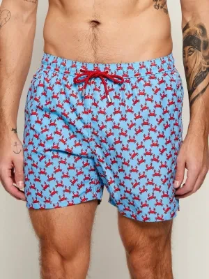 ST.Barth Szorty kąpielowe CRAB SMILE | Regular Fit