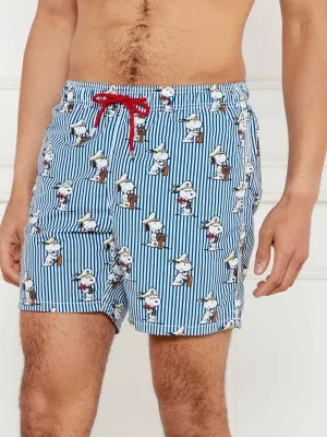 ST.Barth Szorty kąpielowe GUSTAVIA SNOOPY | MC2 ST. BARTH X PEANUTS | Regular Fit
