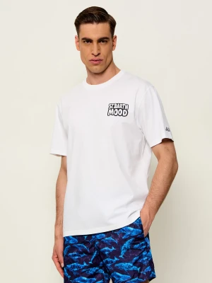 ST.Barth T-shirt PORTLAND | ST. BARTH X ASTERIX & OBELIX | Regular Fit biały