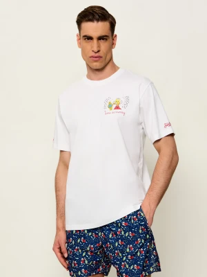 ST.Barth T-shirt Portofino SCROOGE TIME MONEY | ST.BARTH X DISNEY | Classic fit biały