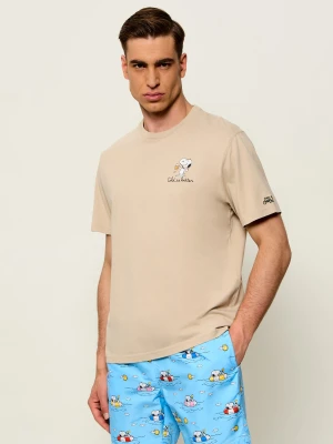 ST.Barth T-shirt Portofino St. Barth x Peanuts | Classic fit beżowy