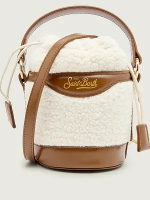 ST.Barth Torebka na ramię MILA | shearling | z dodatkiem wełny