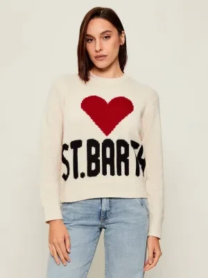 ST.Barth Wełniany sweter KYLA | Regular Fit