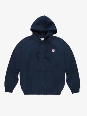 ST bluza z kapturem regular męska granatowa Klasyk