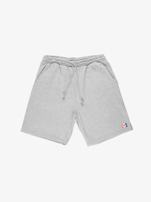 ST krótkie spodenki regular bawełniane męskie szare Klasyk