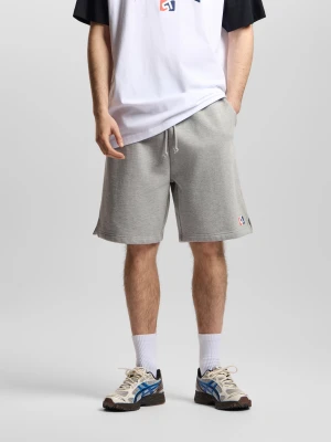 ST krótkie spodenki regular bawełniane męskie szare Klasyk