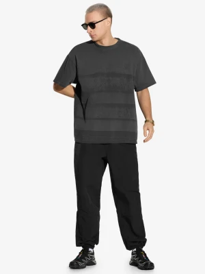 ST t-shirt bawełniany grafitowy Prosto