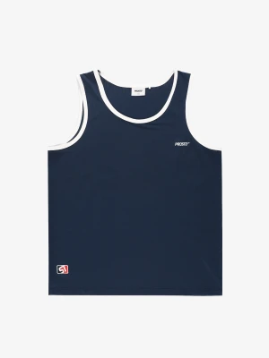 ST top regular męski granatowy Klasyk