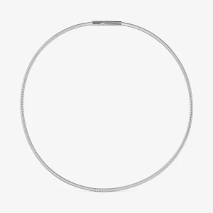 Stalowy Naszyjnik Mesh Tube 3 Mm - Tous