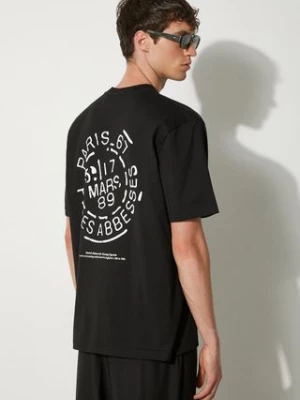 STAMPD t-shirt bawełniany Van Gogh Relaxed Tee męski kolor czarny z nadrukiem SLA-M3248TE-BLK