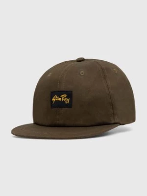 Stan Ray czapka z daszkiem bawełniana BALL CAP TWILL kolor zielony gładka AW2316815