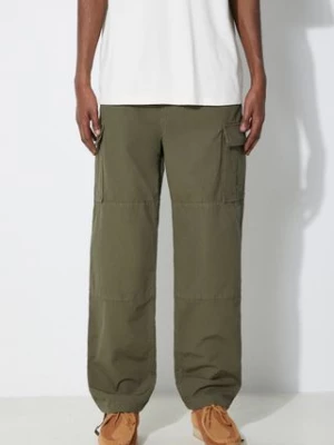 Stan Ray spodnie bawełniane Cargo Pant kolor zielony w fasonie cargo CE2404263