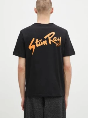 Stan Ray t-shirt bawełniany męski kolor czarny z nadrukiem AW2400118