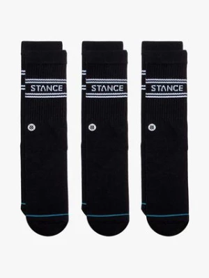 Stance skarpetki Basic 3-pack kolor czarny A556D20SRO-WHT