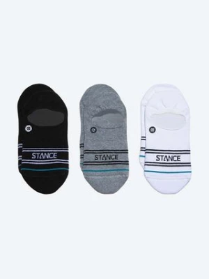 Stance skarpetki Basic 3-pack kolor szary A145D20SRO-WHT