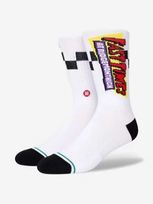 Stance skarpetki Gnarly kolor biały A556C22GNA-WHT