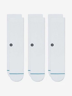 Stance skarpetki Icon 3-pack kolor biały M556D18ICP-WHT