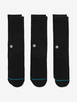 Stance skarpetki Icon 3-pack kolor czarny M556D18ICP-WHT