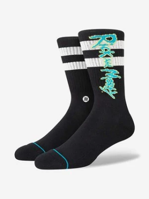 Stance skarpetki Rick and Morty kolor czarny A556C22RIC-BLK