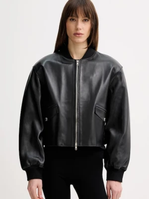 Stand Studio krótka kurtka damska skórzana