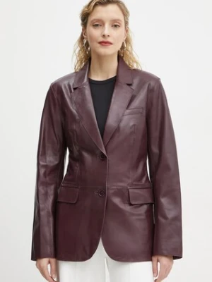 Stand Studio marynarka skórzana Mina