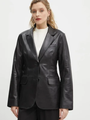 Stand Studio marynarka skórzana Mina