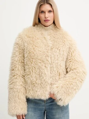 Stand Studio płaszcz Charlotte kolor beżowy 66585-9422