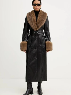 Stand Studio płaszcz Estella kolor czarny 66554-8024